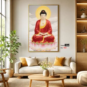 Phật A Di Đà | Tranh hộp đèn cao cấp | Mã tranh 183 | [tranhtam.com] - Ảnh 3