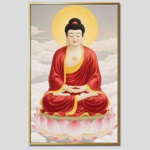 Phật A Di Đà | Tranh hộp đèn cao cấp | Mã tranh 183 | [tranhtam.com]