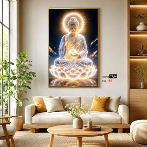 Phật A Di Đà | Tranh hộp đèn cao cấp | Mã tranh 184 | [tranhtam.com] - Ảnh 3