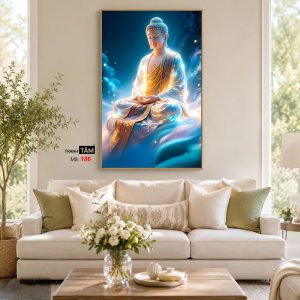 Phật A Di Đà | Tranh hộp đèn cao cấp | Mã tranh 186 | [tranhtam.com] - Ảnh 4
