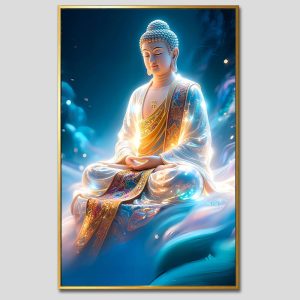 Phật A Di Đà | Tranh hộp đèn cao cấp | Mã tranh 186 | [tranhtam.com]