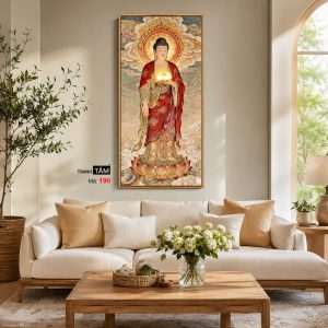 Phật A Di Đà | Tranh hộp đèn cao cấp | Mã tranh 190 | [tranhtam.com] - Ảnh 4