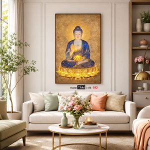 Phật A Di Đà | Tranh hộp đèn cao cấp | Mã tranh 192 | [tranhtam.com] - Ảnh 5
