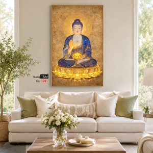 Phật A Di Đà | Tranh hộp đèn cao cấp | Mã tranh 192 | [tranhtam.com] - Ảnh 4