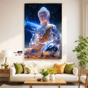 Alternative view of Phật A Di Đà | Tranh hộp đèn cao cấp | Mã tranh 194 | [tranhtam.com]
