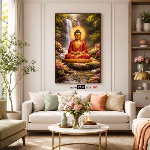 Phật A Di Đà | Tranh hộp đèn cao cấp | Mã tranh 195 | [tranhtam.com] - Ảnh 5