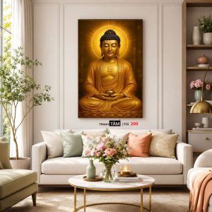 Phật A Di Đà | Tranh hộp đèn cao cấp | Mã tranh 200 | [tranhtam.com] - Ảnh 5