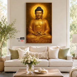 Phật A Di Đà | Tranh hộp đèn cao cấp | Mã tranh 200 | [tranhtam.com] - Ảnh 4