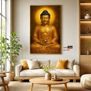 Phật A Di Đà | Tranh hộp đèn cao cấp | Mã tranh 200 | [tranhtam.com] - Ảnh 3