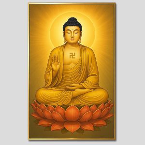 Phật A Di Đà | Tranh hộp đèn cao cấp | Mã tranh 203 | [tranhtam.com]