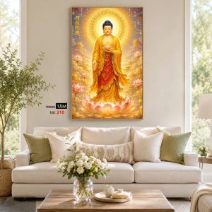 Phật A Di Đà | Tranh hộp đèn cao cấp | Mã tranh 210 | [tranhtam.com] - Ảnh 4