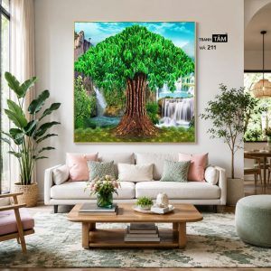 Cây bồ đề | Tranh hộp đèn cao cấp | Mã tranh 211  | [tranhtam.com] - Ảnh 4