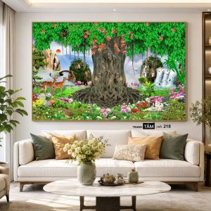 Cây bồ đề | Tranh hộp đèn cao cấp | Mã tranh 218 | [tranhtam.com] - Ảnh 5