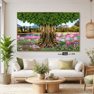 Cây bồ đề | Tranh hộp đèn cao cấp | Mã tranh 219 | [tranhtam.com] - Ảnh 3