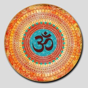 Chữ "Om Mani Padme Hum" | Tranh hộp đèn cao cấp | Mã tranh 226 | [tranhtam.com]