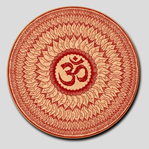 Chữ "Om Mani Padme Hum" | Tranh hộp đèn cao cấp | Mã tranh 227 | [tranhtam.com]