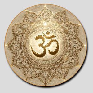 Chữ "Om Mani Padme Hum" | Tranh hộp đèn cao cấp | Mã tranh 250 | Tranh TÂM