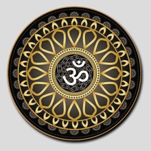 Chữ "Om Mani Padme Hum" | Tranh hộp đèn cao cấp | Mã tranh 251 | Tranh TÂM