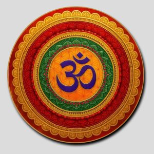 Chữ "Om Mani Padme Hum" | Tranh hộp đèn cao cấp | Mã tranh 254 | Tranh TÂM