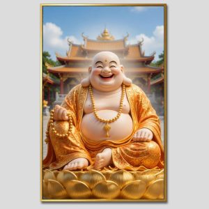 Phật Di Lặc | Tranh hộp đèn cao cấp | Mã tranh 278 | Tranh TÂM