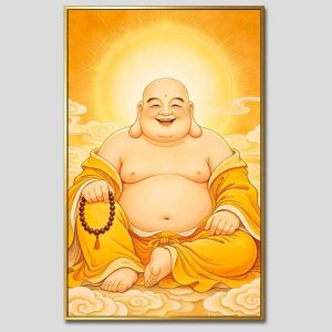 Phật Di Lặc | Tranh hộp đèn cao cấp | Mã tranh 280 | Tranh TÂM