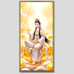 Đại Thế Chí Bồ Tát | Tranh hộp đèn cao cấp | Mã tranh 372 | Tranh TÂM