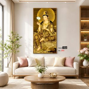 Đại Thế Chí Bồ Tát | Tranh hộp đèn cao cấp | Mã tranh 373 | Tranh TÂM - Ảnh 5