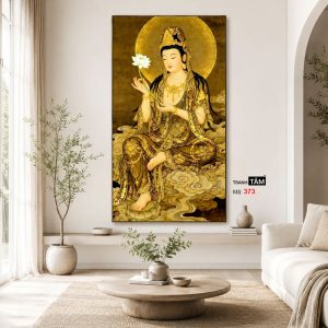 Đại Thế Chí Bồ Tát | Tranh hộp đèn cao cấp | Mã tranh 373 | Tranh TÂM - Ảnh 3