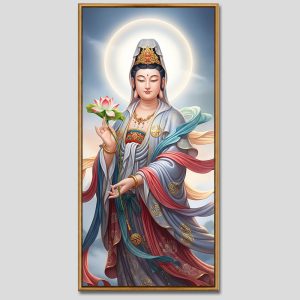 Đại Thế Chí Bồ Tát | Tranh hộp đèn cao cấp | Mã tranh 374 | Tranh TÂM