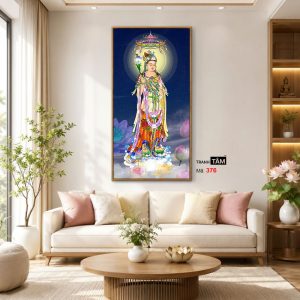 Đại Thế Chí Bồ Tát | Tranh hộp đèn cao cấp | Mã tranh 376 | Tranh TÂM - Ảnh 5