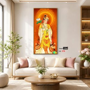 Đại Thế Chí Bồ Tát | Tranh hộp đèn cao cấp | Mã tranh 378 | Tranh TÂM - Ảnh 5