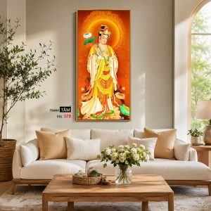 Đại Thế Chí Bồ Tát | Tranh hộp đèn cao cấp | Mã tranh 378 | Tranh TÂM - Ảnh 4