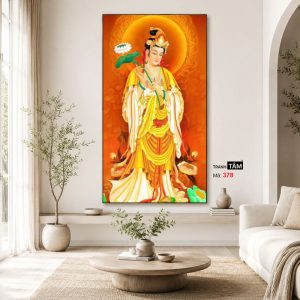 Đại Thế Chí Bồ Tát | Tranh hộp đèn cao cấp | Mã tranh 378 | Tranh TÂM - Ảnh 3