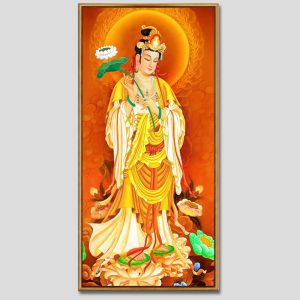 Đại Thế Chí Bồ Tát | Tranh hộp đèn cao cấp | Mã tranh 378 | Tranh TÂM