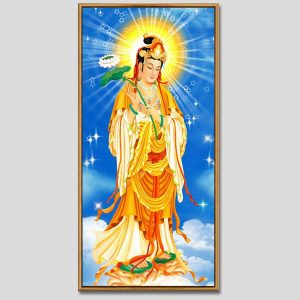 Đại Thế Chí Bồ Tát | Tranh hộp đèn cao cấp | Mã tranh 379 | Tranh TÂM