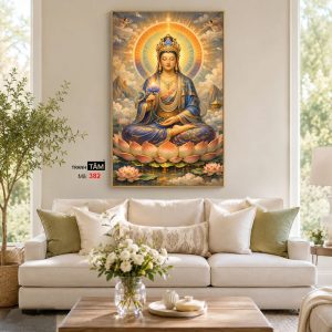 Đại Thế Chí Bồ Tát | Tranh hộp đèn cao cấp | Mã tranh 382 | Tranh TÂM - Ảnh 4