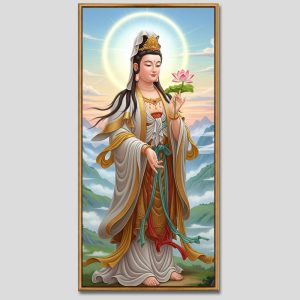 Đại Thế Chí Bồ Tát | Tranh hộp đèn cao cấp | Mã tranh 383 | Tranh TÂM