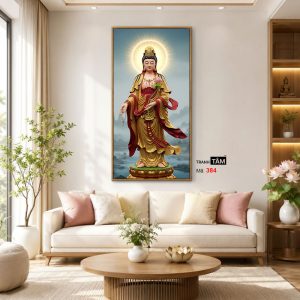 Đại Thế Chí Bồ Tát | Tranh hộp đèn cao cấp | Mã tranh 384 | Tranh TÂM - Ảnh 5