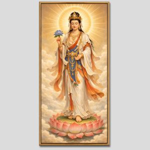 Đại Thế Chí Bồ Tát | Tranh hộp đèn cao cấp | Mã tranh 387 | Tranh TÂM