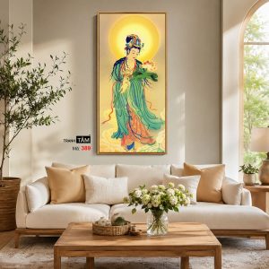 Đại Thế Chí Bồ Tát | Tranh hộp đèn cao cấp | Mã tranh 389 | Tranh TÂM - Ảnh 4