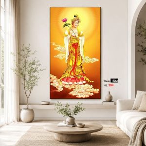 Đại Thế Chí Bồ Tát | Tranh hộp đèn cao cấp | Mã tranh 394 | Tranh TÂM - Ảnh 3