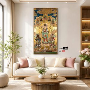 Đại Thế Chí Bồ Tát | Tranh hộp đèn cao cấp | Mã tranh 395 | Tranh TÂM - Ảnh 5