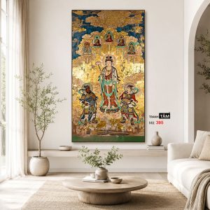 Đại Thế Chí Bồ Tát | Tranh hộp đèn cao cấp | Mã tranh 395 | Tranh TÂM - Ảnh 3