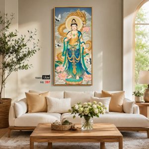 Đại Thế Chí Bồ Tát | Tranh hộp đèn cao cấp | Mã tranh 397 | Tranh TÂM - Ảnh 4