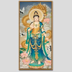 Đại Thế Chí Bồ Tát | Tranh hộp đèn cao cấp | Mã tranh 397 | Tranh TÂM