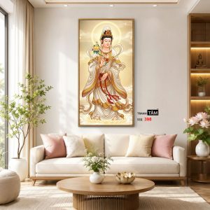 Đại Thế Chí Bồ Tát | Tranh hộp đèn cao cấp | Mã tranh 398 | Tranh TÂM - Ảnh 5