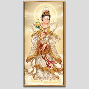 Đại Thế Chí Bồ Tát | Tranh hộp đèn cao cấp | Mã tranh 398 | Tranh TÂM