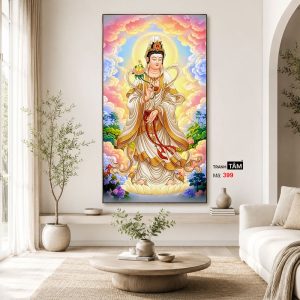 Đại Thế Chí Bồ Tát | Tranh hộp đèn cao cấp | Mã tranh 399 | Tranh TÂM - Ảnh 3