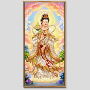 Đại Thế Chí Bồ Tát | Tranh hộp đèn cao cấp | Mã tranh 399 | Tranh TÂM