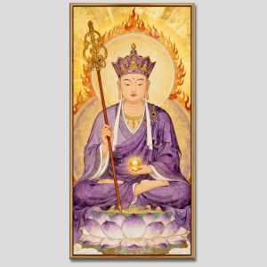 Địa Tạng Vương Bồ Tát | Tranh hộp đèn cao cấp | Mã tranh 422 | Tranh TÂM